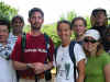 Lisa Koscielny and me and some other Carnegie Mellon alums, April of 2001